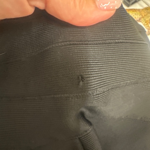 Herve Leger Pants - xxs NWOT - black - Picture 5 of 6